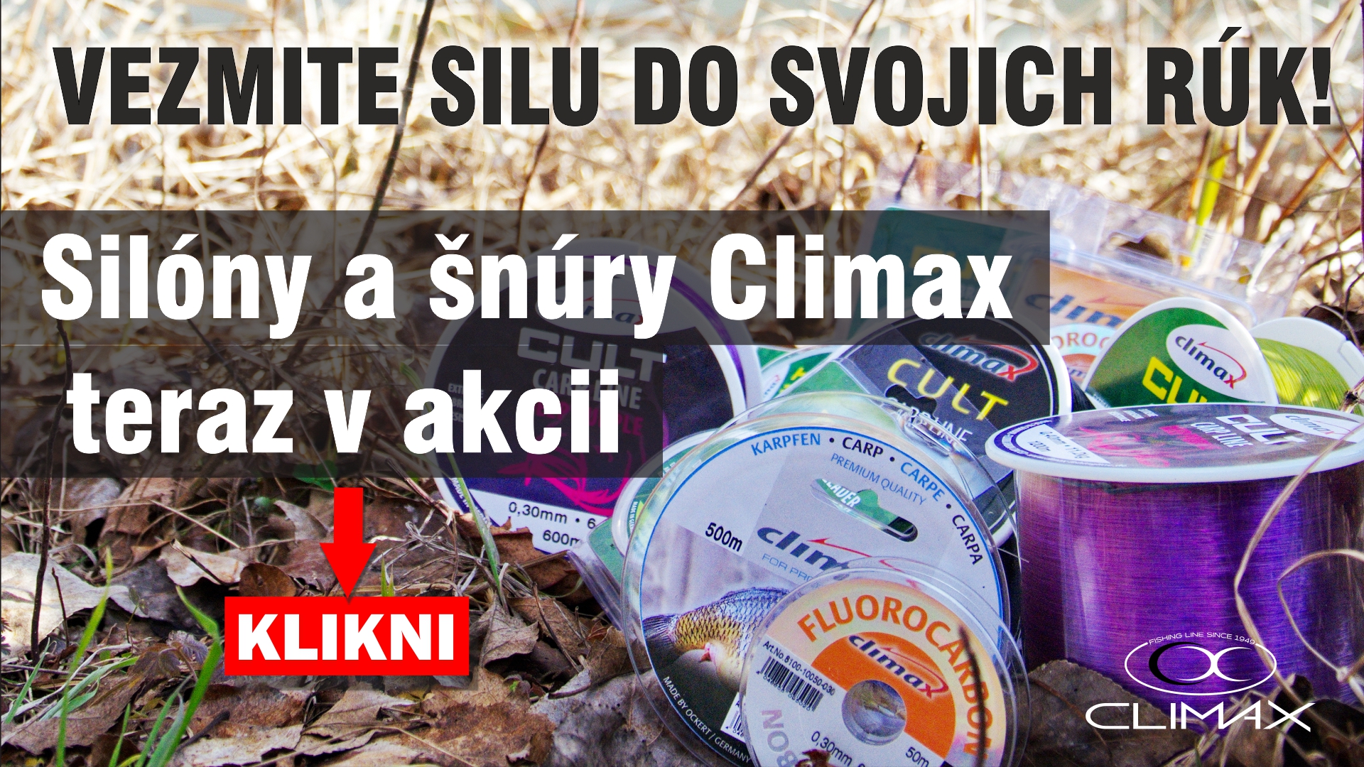 Climax zlacnené šnúry a silóny